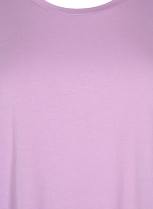 Katoenen t-shirt met 2/4 mouwen, Lupine, Packshot image number 2