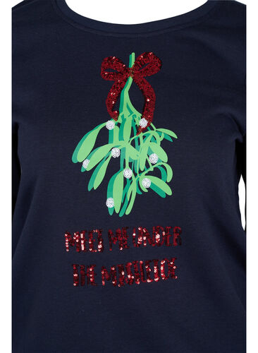 Kerst trui, Night Sky Mistletoe, Packshot image number 2