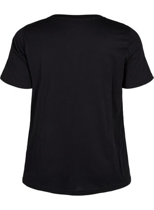 Katoenen t-shirt met printdetail, Black MIAMI, Packshot image number 1