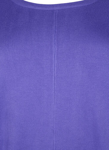Gebreide tuniek in viscosemix, Purple Opulence, Packshot image number 2