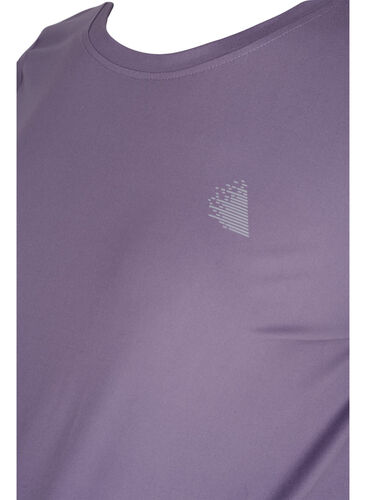 Zwangerschap sport t-shirt, Purple Sage, Packshot image number 2