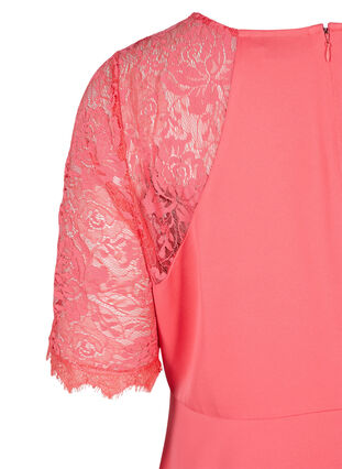 Midi-jurk met korte kanten mouwen, Dubarry, Packshot image number 3