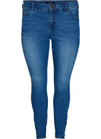 Super slim fit Amy jeans met strikje
